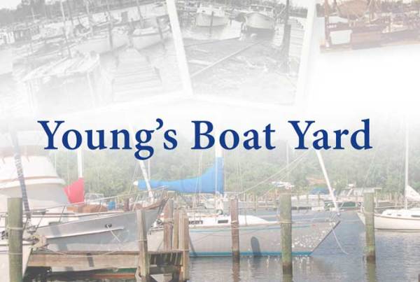 Young's Boat Yard website by O'Dell Graphic Solutions